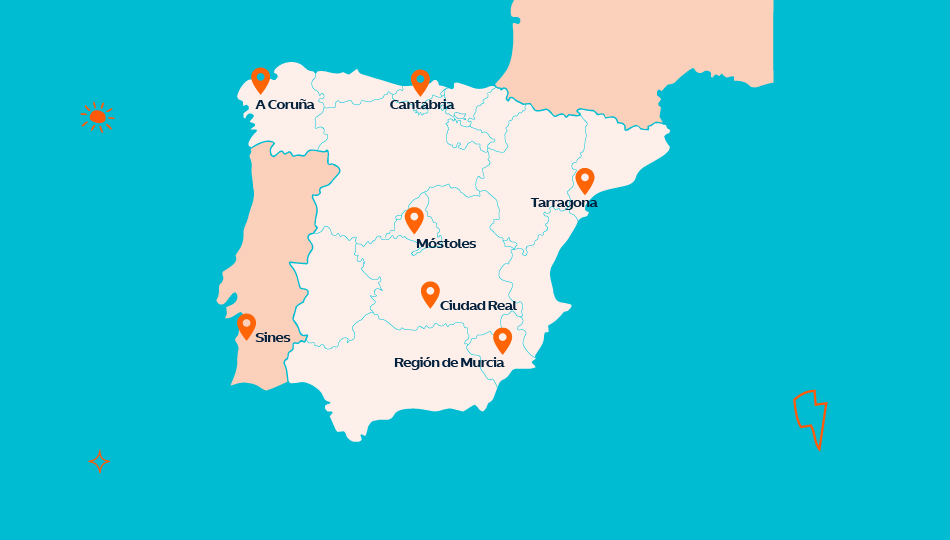 Mapa del Deporte escolar