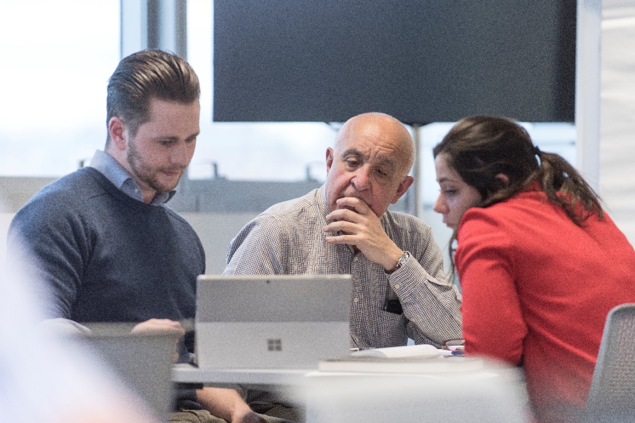 Emprendedores durante el programa de aceleración de startups de Fundación Repsol