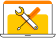 Icono de una pantalla de ordenador en la que aparecen herramientas