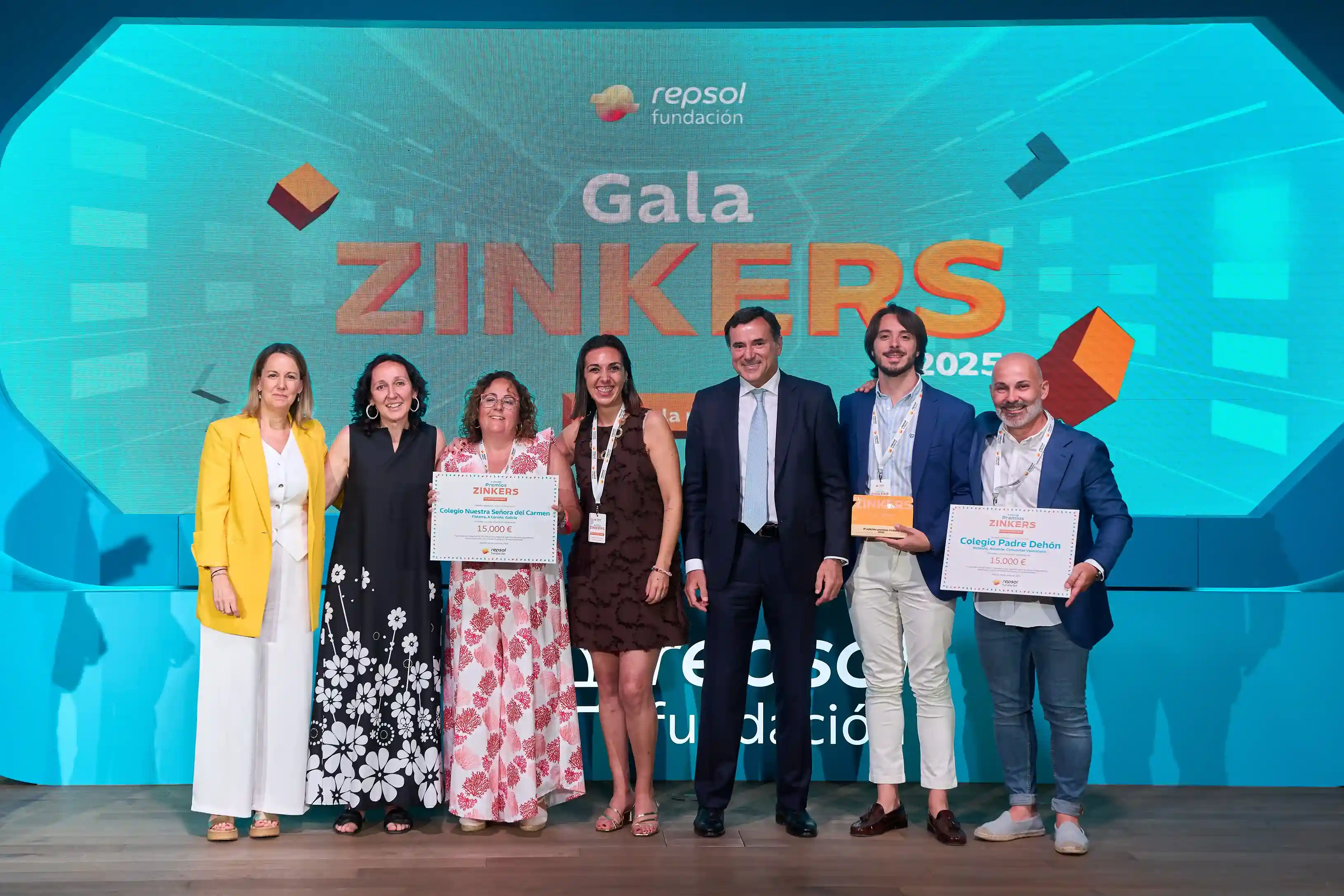 Fundación Repsol reconoce a los centros educativos con mejor desempeño en materia de transición ecológica en sus Premios Zinkers