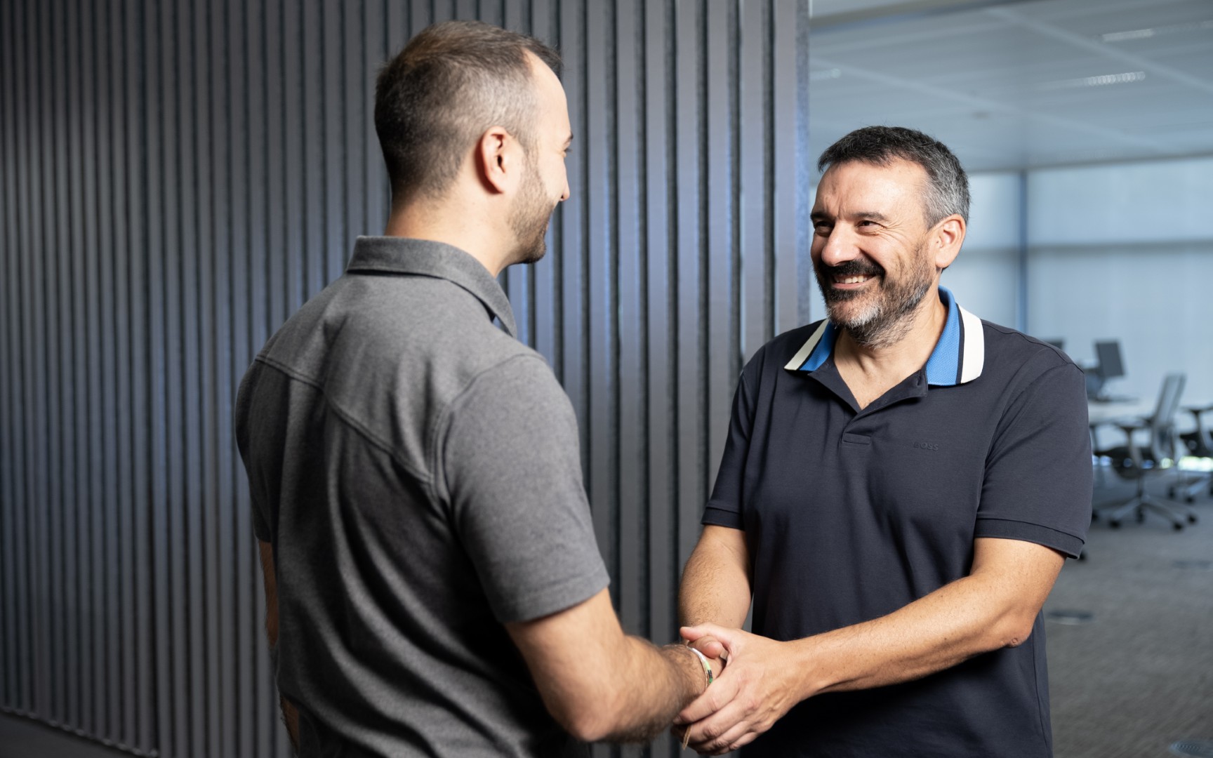 Pareja de voluntarios